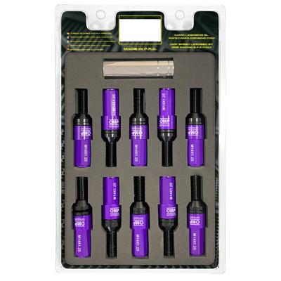 Schroevenkit OMP OMPS09971411 28 mm Paars M14 x 1,25