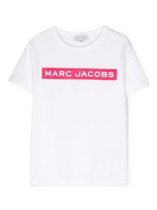 Marc Jacobs Kids t-shirt en coton à logo imprimé - Blanc