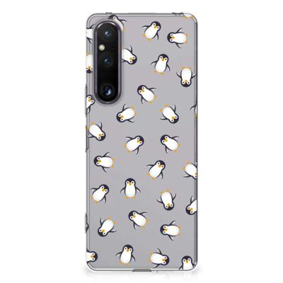 TPU bumper voor Sony Xperia 1 V Pinguïn TPU bumper voor Sony Xperia 1 V Pinguïn