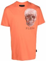 Philipp Plein t-shirt à imprimé graphique - Orange - thumbnail