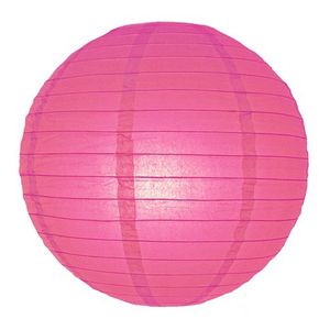 Fuchsia roze bol lampion 25 cm   -