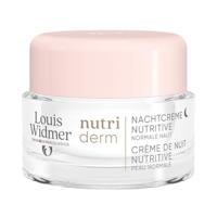 Louis Widmer Nutriderm Nutritive Nachtcrème Zonder Parfum 50ml