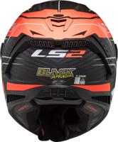 LS2 integraalhelm „ff805 thunder carbon black attack” helmet ff805 th.ca.bl att. xxl bl./red/yel.
