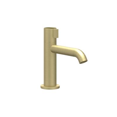 Fonteinkraan IVY Tribe Opbouw Model S Met Schuimstraalmond Geborsteld Mat Goud PVD