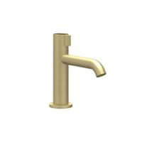 Fonteinkraan IVY Tribe Opbouw Model S Met Schuimstraalmond Geborsteld Mat Goud PVD