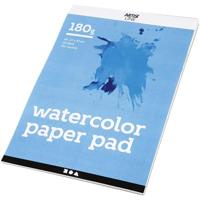 Creativ Company Aquarelblok wit a4 180gr, 20 vellen