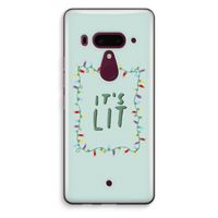 It's Lit: HTC U12+ Transparant Hoesje