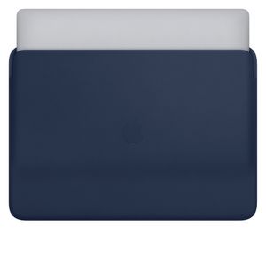 Apple origineel Leather Sleeve MacBook Pro 16 inch Midnight Blue - MWVC2ZM/A