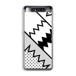 Pop Art #5: Samsung Galaxy A80 Transparant Hoesje