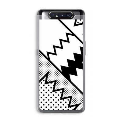 Pop Art #5: Samsung Galaxy A80 Transparant Hoesje