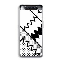 Pop Art #5: Samsung Galaxy A80 Transparant Hoesje