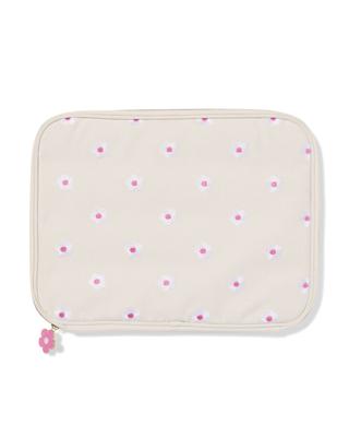 HEMA Laptoptas Canvas 35x26cm Bloemen