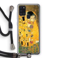 Der Kuss: Samsung Galaxy A21s Transparant Hoesje met koord
