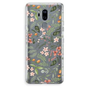 Sweet little flowers: LG G7 Thinq Transparant Hoesje