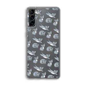 Poezen: Samsung Galaxy S21 Plus Transparant Hoesje