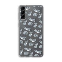 Poezen: Samsung Galaxy S21 Plus Transparant Hoesje