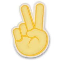 Crocs Jibbitz Peace Hand Sign * Actie * Crocs Jibbitz Peace Hand Sign * Actie *