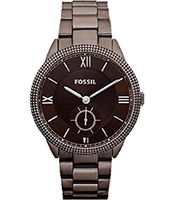 Horlogeband Fossil ES3067 Roestvrij staal (RVS) Bruin 18mm