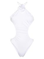 Philosophy Di Lorenzo Serafini maillot de bain à appliques fleurs - Blanc