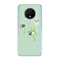 Hang In There: OnePlus 7T Transparant Hoesje