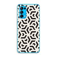 Crazy pattern: Oppo Find X3 Lite Transparant Hoesje
