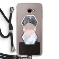 Creatieve toets: Samsung Galaxy J4 Plus Transparant Hoesje met koord