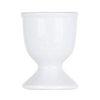 Cosy & Trendy Eierdopje - van porselein - wit - 6.5 cm