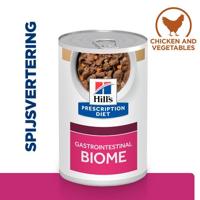Hill&apos;s Prescription Diet Gastrointestinal Biome kip hondenvoer stoofpotje kip & wortelen 12x354g blik