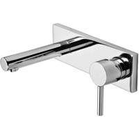 Wastafelkraan Tres Alplus | Inbouw | Mengkraan | Incl.Inbouwdeel | Rond | Chroom
