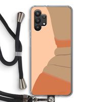 Bikini: Samsung Galaxy A32 5G Transparant Hoesje met koord
