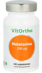 VitOrtho Melatonine 290 µg Zuigtabletten