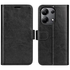 Xiaomi Redmi Note 13 4G Portemonnee Hoesje met Magneetsluiting - Zwart