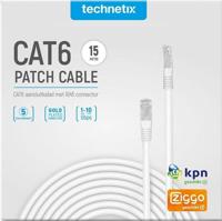 Enzo patchkabel | utp | cat6 | 15m | wit - 2077025