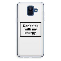 My energy: Samsung Galaxy A6 (2018) Transparant Hoesje