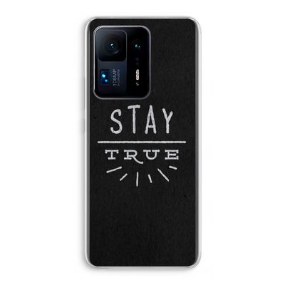 Stay true: Xiaomi Mi Mix 4 Transparant Hoesje