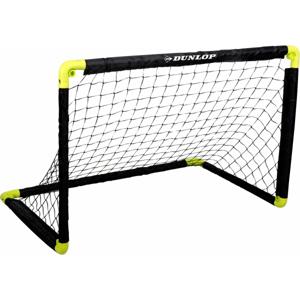 Dunlop Voetbaldoel - kunststof - opvouwbaar - zwart/geel - 90 x 59 x 61 cm - voetbalgoal