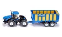 Siku 1947 new holland met silagewagen