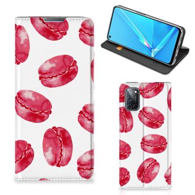 OPPO A52 | A72 | Flip Style Cover | Pink Macarons