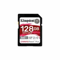 Micro SD kaart met adapter Kingston SDR2/128GB 128 GB 8K Ultra HD SDXC UHS-II