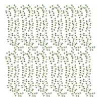 Gardlov Klimop/Hedera kunstplant slinger - 2x - 25,2 meter - polyester/kunststof