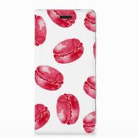 Nokia 3.1 (2018) | Flip Style Cover | Pink Macarons