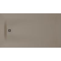 Duravit Sustano Douchebak - 90x160x3cm - Rechthoek - DuraSolid Greige mat 720285640000000