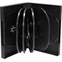 MediaRange BOX35-10 Dvd-hoes 10schijven Zwart CD-doosje