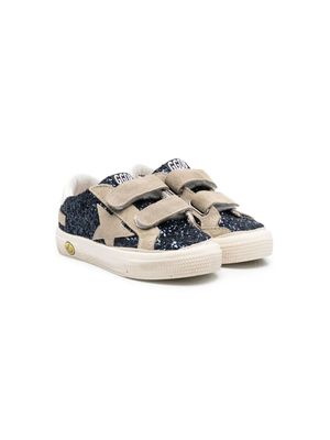 Golden Goose baskets Superstar à attache scratch - Bleu