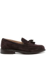 Tricker's mocassins Elton en daim - Marron