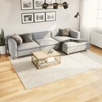 VidaXL Vloerkleed pamplona shaggy hoogpolig modern 200x280 cm crème
