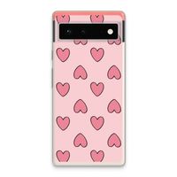 Ondersteboven verliefd: Google Pixel 6 Transparant Hoesje
