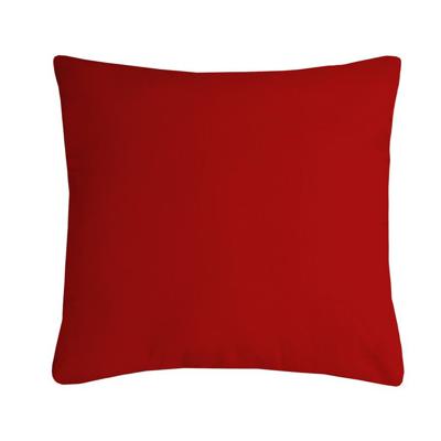 Stof Textile sierkussen Nelson - rood - 60 x 60 cm - bank kussens - polyester