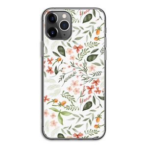 Sweet little flowers: iPhone 11 Pro Transparant Hoesje