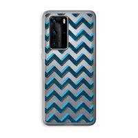 Onderbroken lijn: Huawei P40 Pro Transparant Hoesje